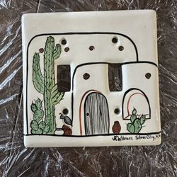 Custom Made Double Switchplate Cover