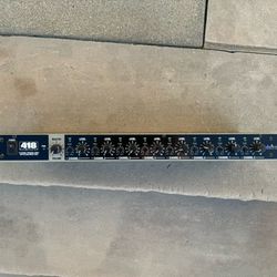 ART 418 with EQ 8 Channel Rackmount Microphone and Stereo Line Mixer