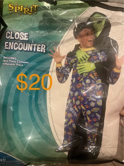 Inflatable Alien/Child Abduction Costume/East Valley P/U