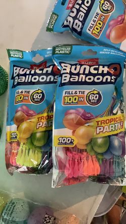 Water balloons