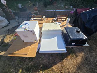 RV parts including water heater