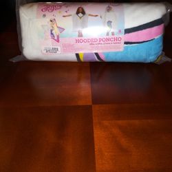 Girls Jojo Siwa Beach Towel Hooded Poncho
