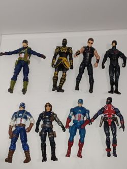 Lot of 8 Hasbro Marvel Universe / Legends / Other 3.75” Figures