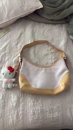 Pink Vintage Coach Shoulder Bag