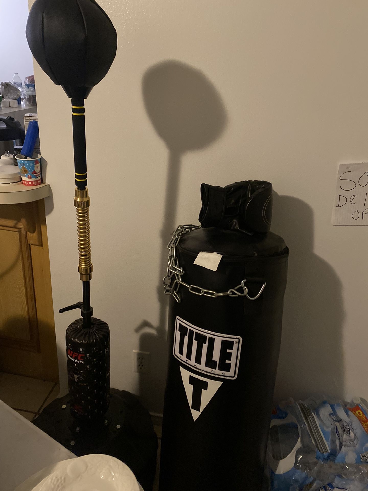 Reflex Bag And Punching Bag 