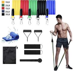 Resistance Bands Set Workout Bands,Exercise Bands Up to 100lbs