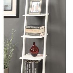 4-Tier Ladder Bookshelf