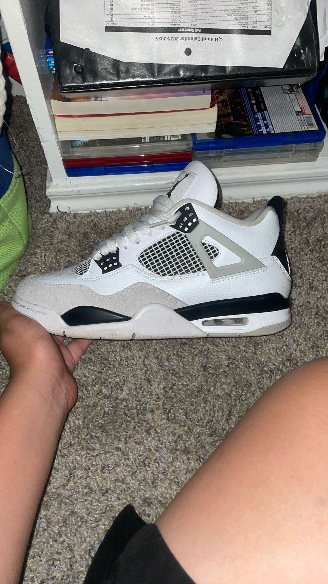 Jordan 4 Military Black