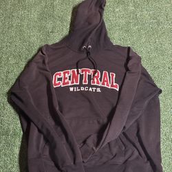 Vintage Central Wildcats College Hoodie 