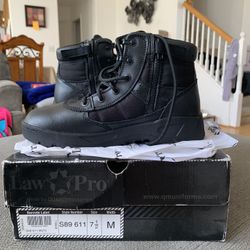 Law Pro by Quartermaster Womens 7.5 Side Zip Boots for Sale in