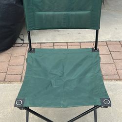 Green Folding Camping Fishing Chair