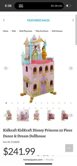 Kid Kraft Disney princess dollhouse