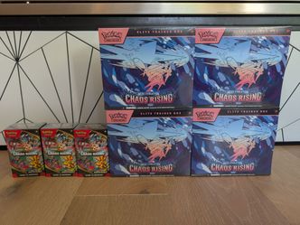Pokemon Chaos Rising ETB & Bundle $90 & $50