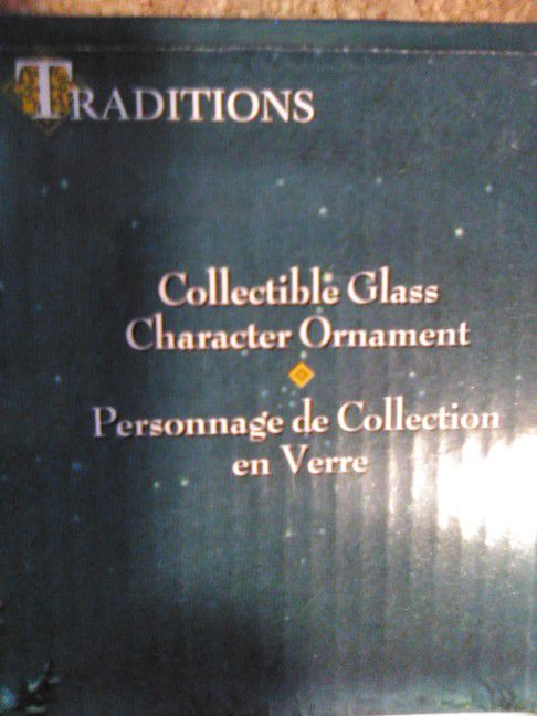 $2 Ea.  Vintage Christmas Glass Character Ornaments, New