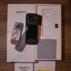 Insta360 X3 360 Action Camera with Case
