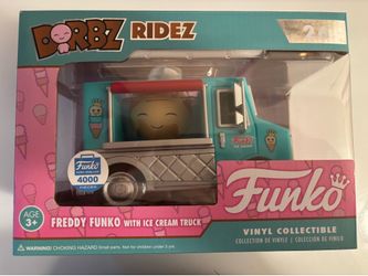 FREE figure + Freddy Funko DORBZ Ridez