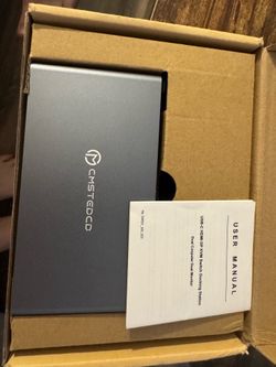 CMSTEDCD SW521 Dual Monitor KVM Docking Station
