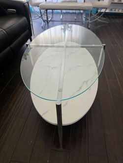 Faux Marble coffee table