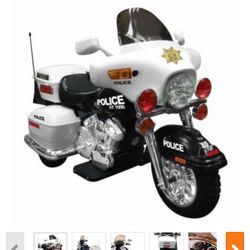 Kid Motorz Patrol H. Police 12-Volt Battery-Operated Ride-On