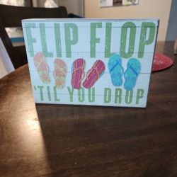 Wooden Decor Sign