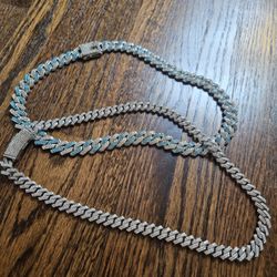 Stainless Steel Cubic Zirconia Chains