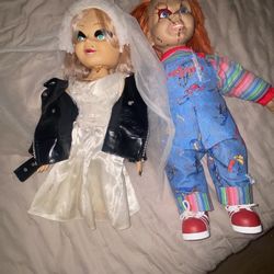 Chucky and Tiffany doll