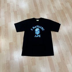 BAPE ABC CAMO COLLEGE T-SHIRT