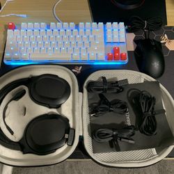 Gaming Keyboard, Mouse, Headset