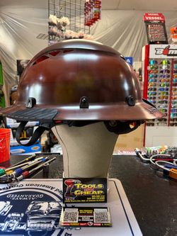 LIFT IDAX Smart Safety Brown Full Brim Safety Hard Hat