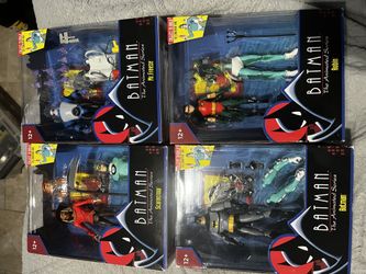 McFarlane Toys Batman The Animated Series Condiment King BAF Complete Wave