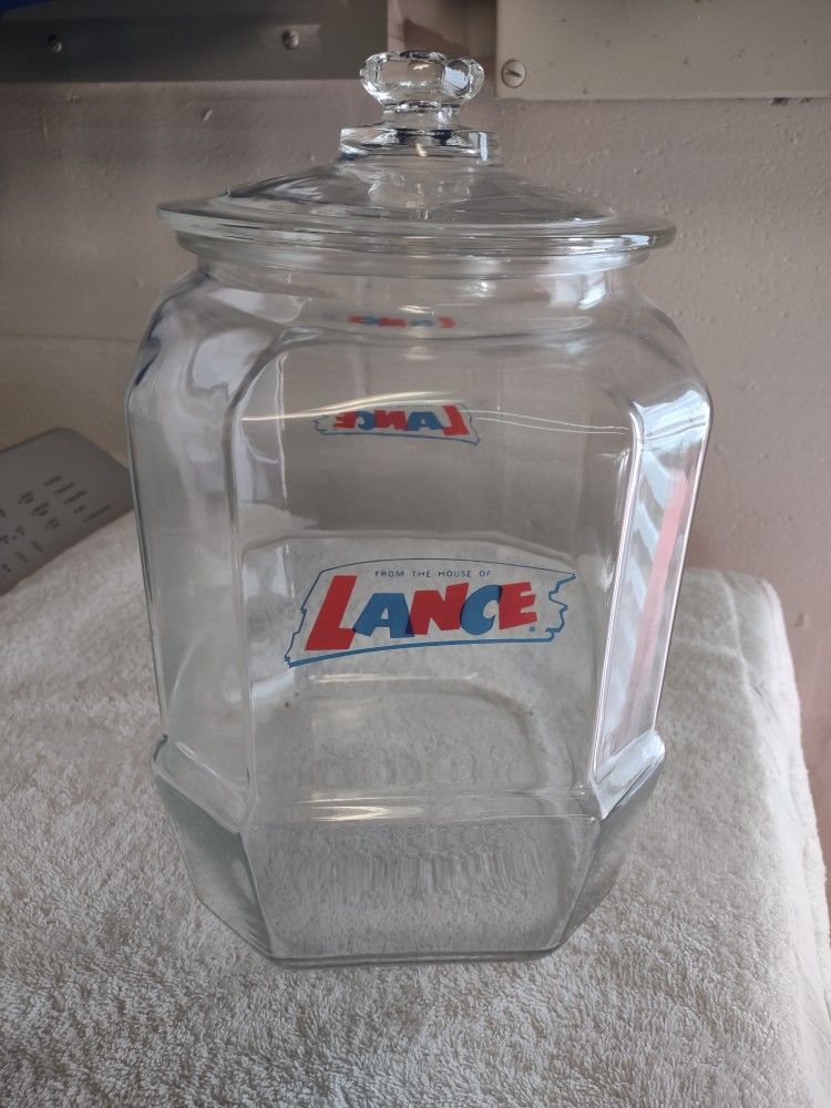 Lance Snack Jar $70 Perfect Condition