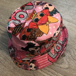Pink LOL Child Bucket Hat