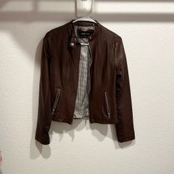 Black Rivet Leather Jacket