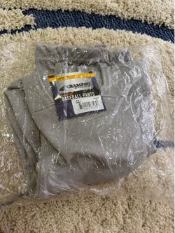 Grey youth XL baseball pants, never worn