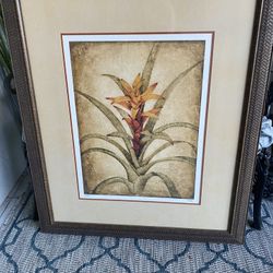 Framed Photo In Glass 