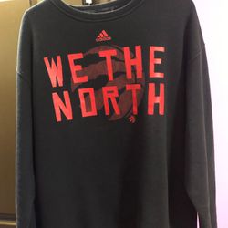 Adidas black decal sweatshirt sweater “We The North”