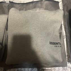 Essentials Hoodie Dark Oatmeal 
