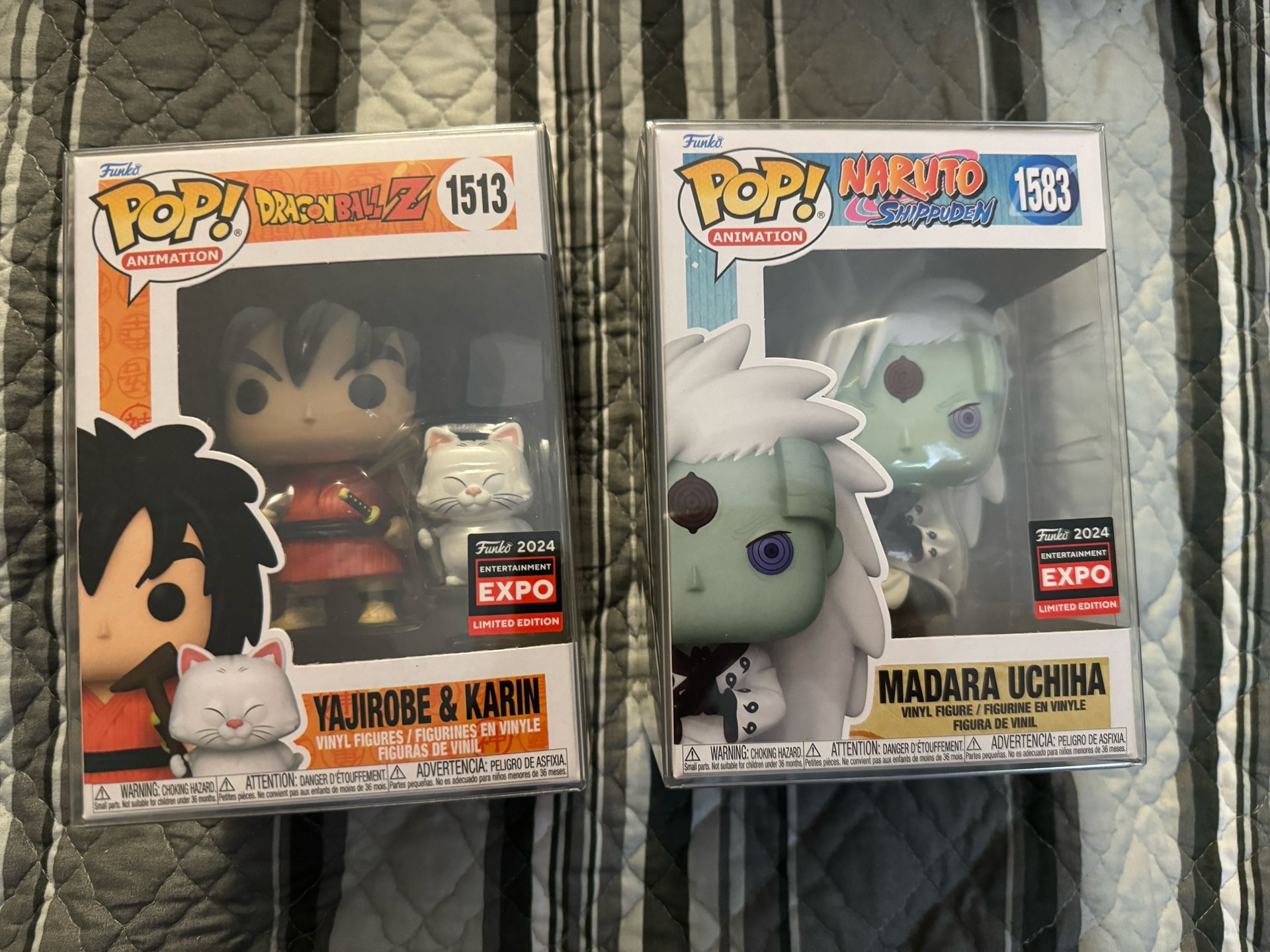 Dragon Ball Z And Naruto Funko Pop Mint