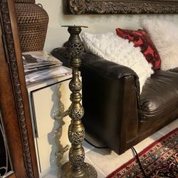 Candle Labra’s-Patio Furniture-Faux Plants- Copper Pot