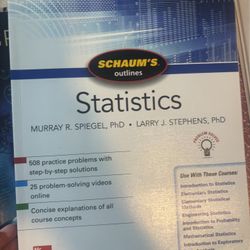 Statistics Study Guide 