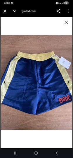 BODE ESSEX STADIUM SHORTS