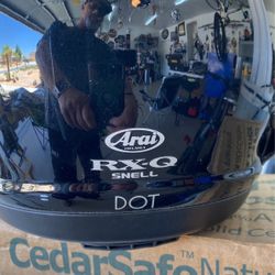 ARAI RXQ  71/4 / 7 3/8 Th Used Twice Like New 
