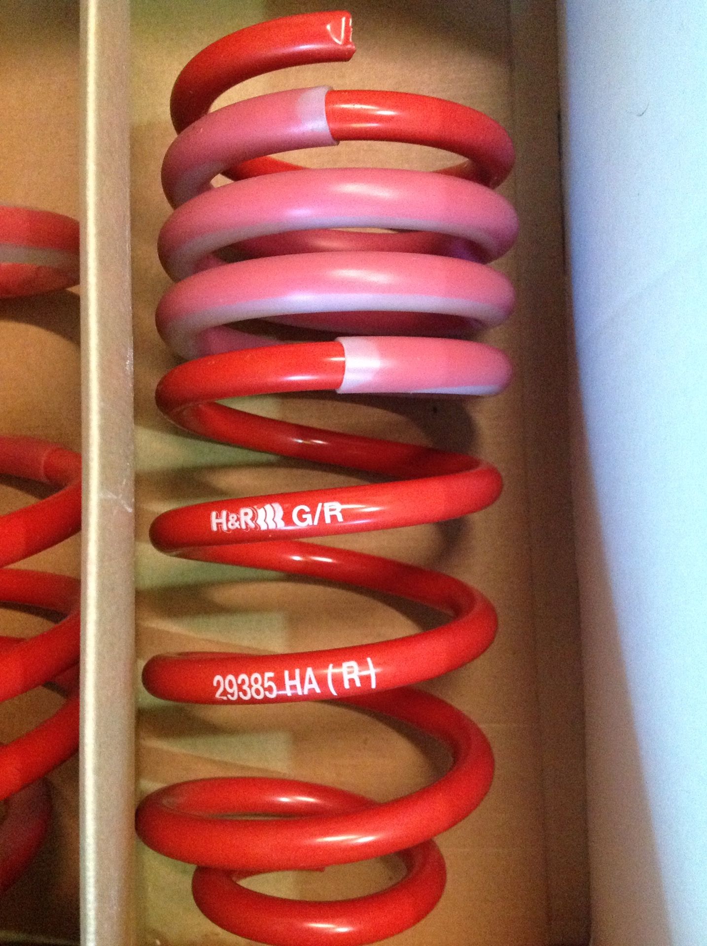 New H&R Springs Porsche 996 turbo # 29385