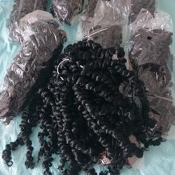 Interlock Hair New Black