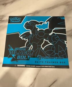 Pokémon Center Etb Black Bolt