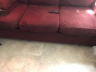 Couch and love seat