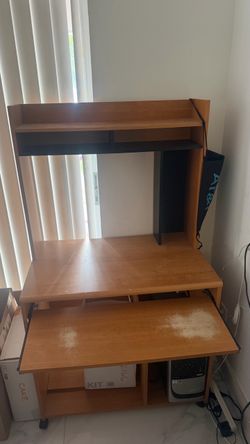 Wood Computer Desk