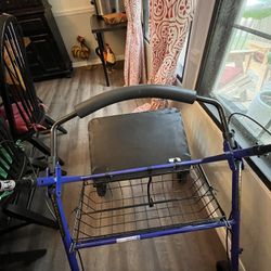 Dynarex Heavy Duty Bariatric Walker, Like New 
