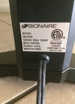 Bionaire heater for Sale in Boca Raton, FL - OfferUp