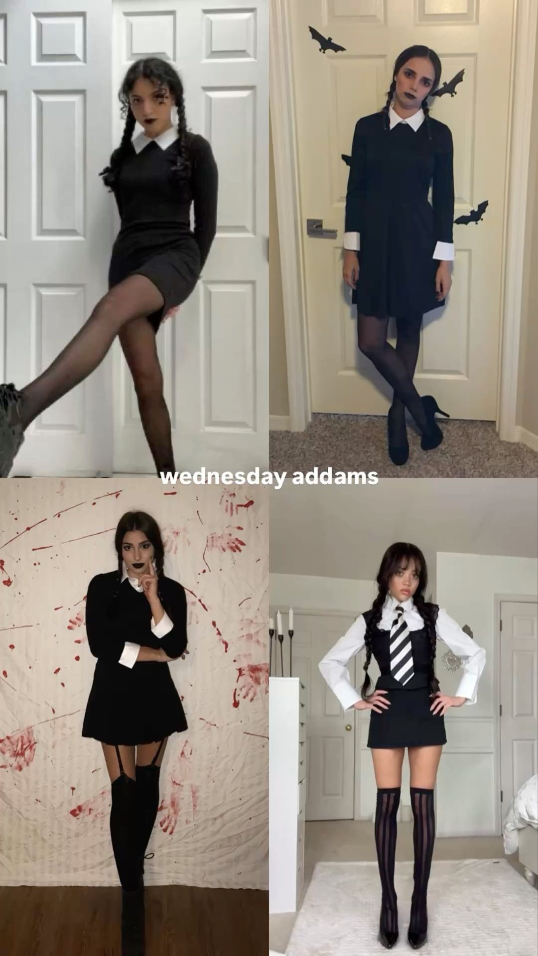 Wednesday Adam’s Brand New Halloween Costume